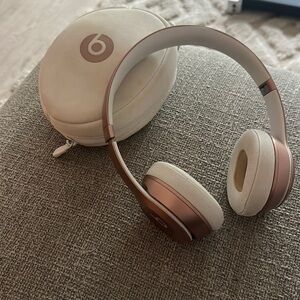 Rose Gold Beats Headphones